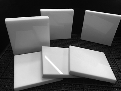 Чисто белая стеклянная каменная плитка, Crystal White Nano