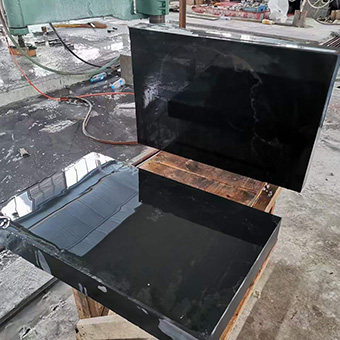 Nano Black Stone, Black Crystalized Glass Panels