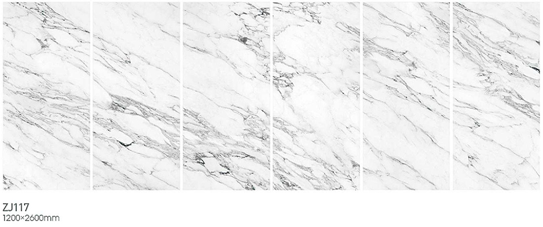 Künstlicher weißer Carrara-Marmor, weißes Carrara-Nanoglas